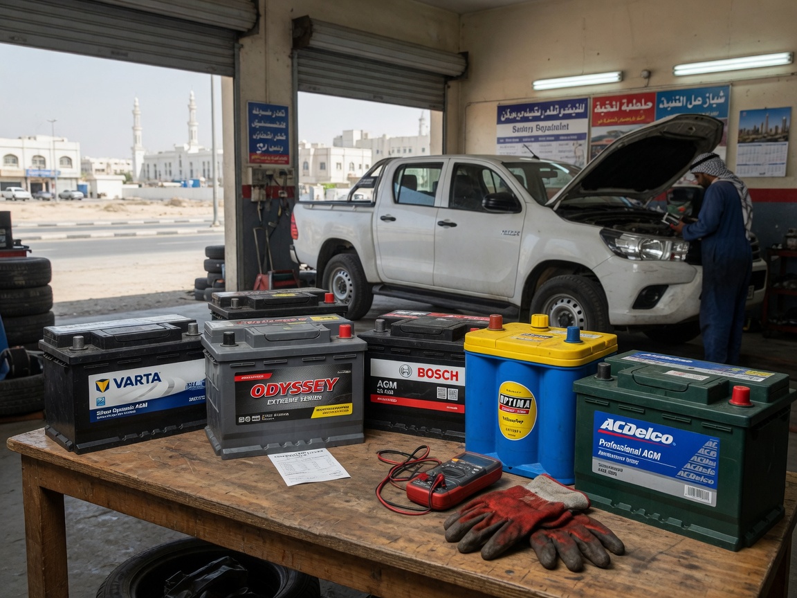 AGM Battery Brands in UAE
