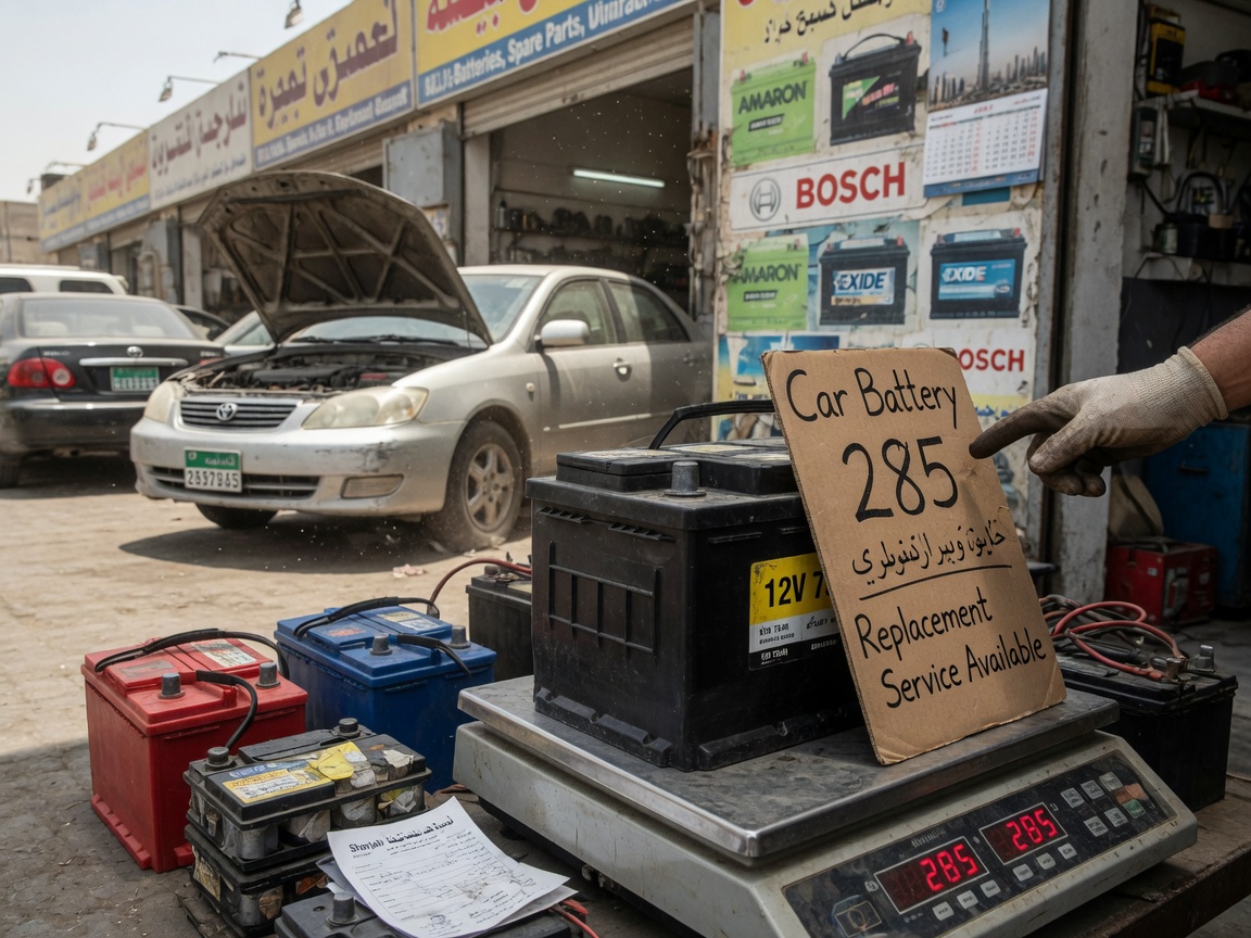 Car Battery Price in Sharjah