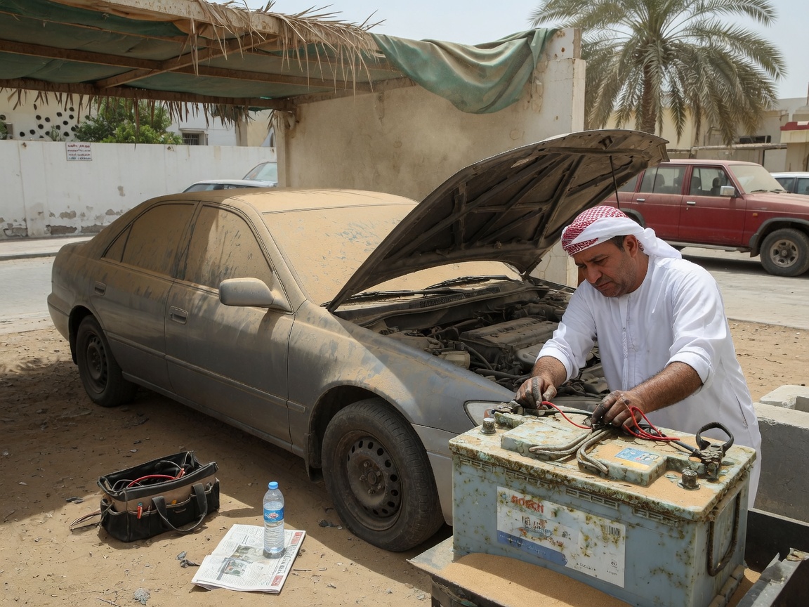 Car Battery Replacement in Tilal