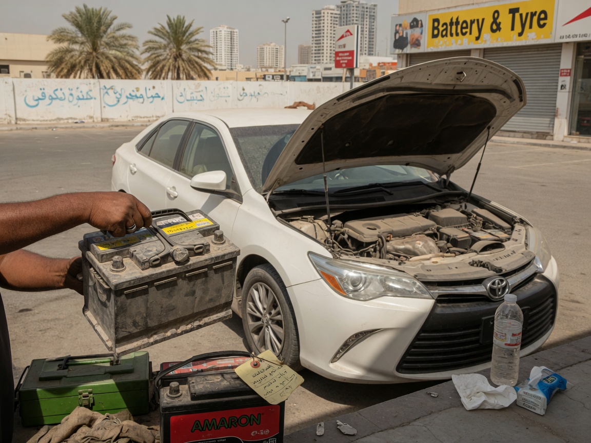 Car Battery Replacement in Fujairah