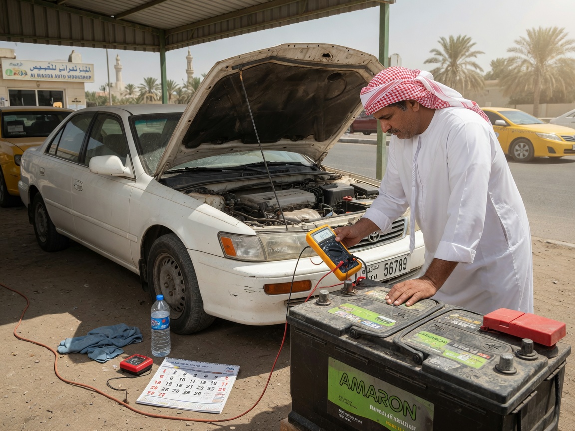 How Often Should You Check Your Car Battery in UAE?