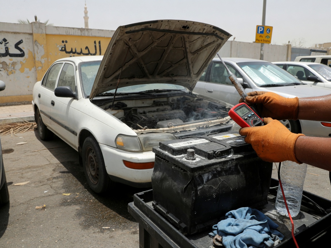 Car Battery Replacement in Al Nahda