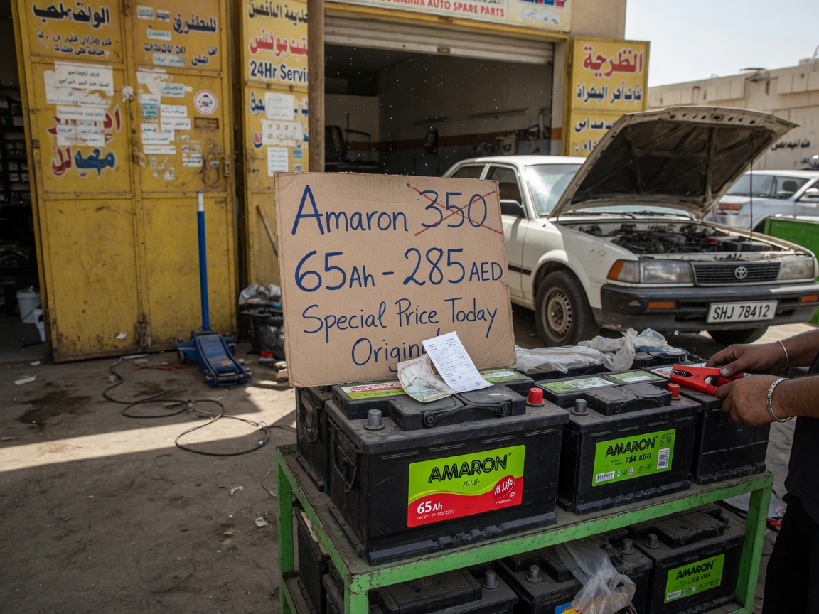 The Real Amaron Battery Price in Sharjah