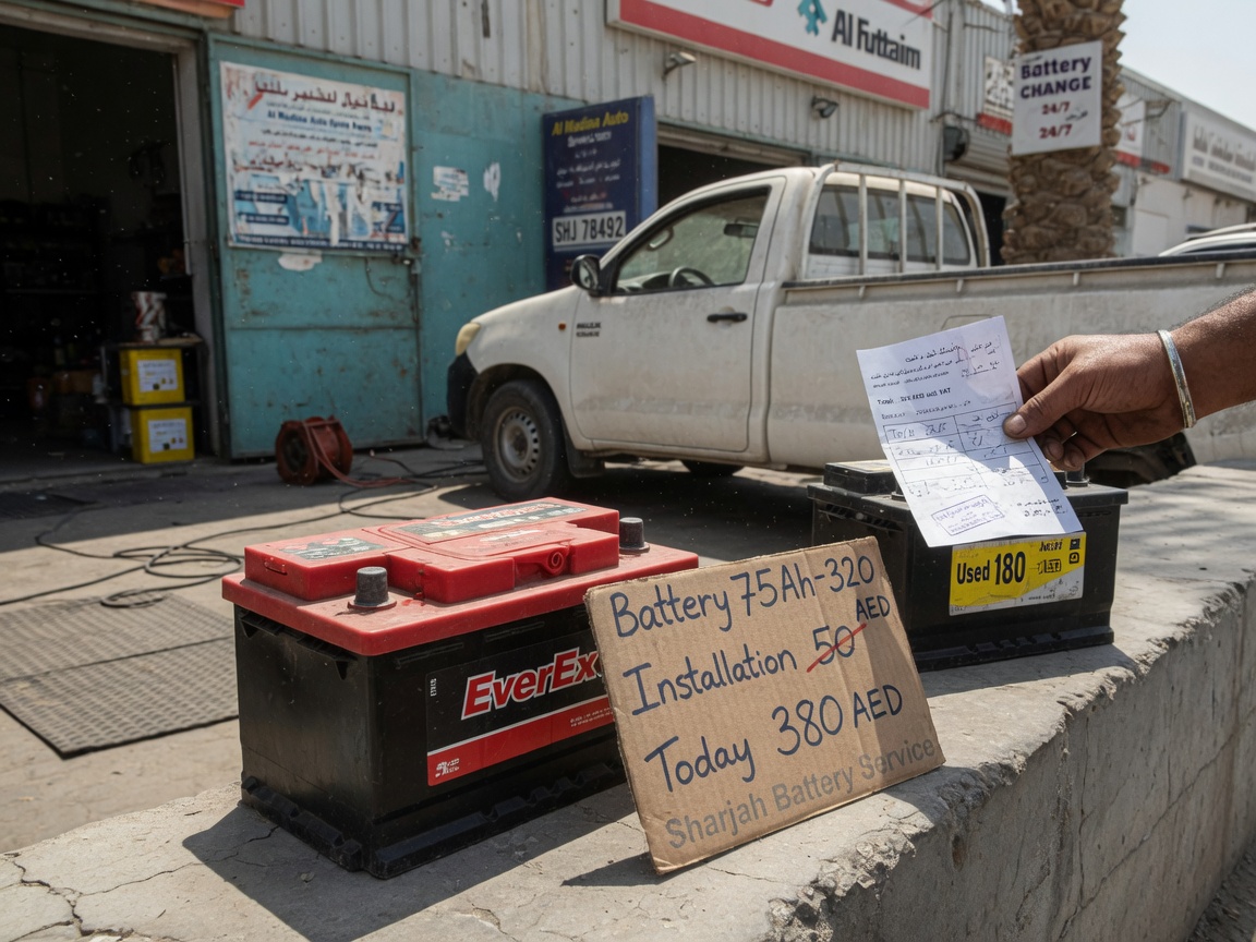 The Realistic Car Battery Price in Sharjah