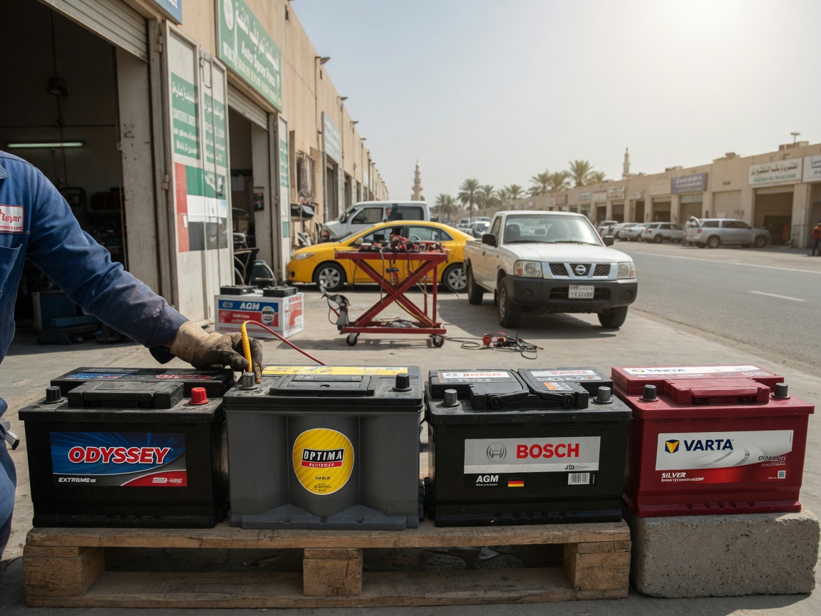 Car Battery Replacement in Al Ain