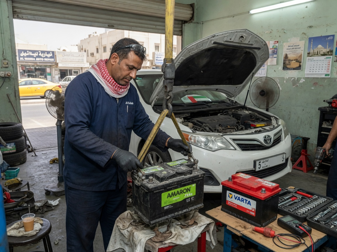Car Battery Replacement in Sharjah