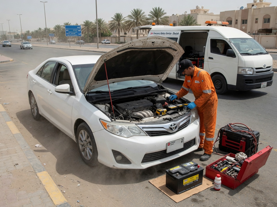 Emergency Car Battery Replacement in Sharjah